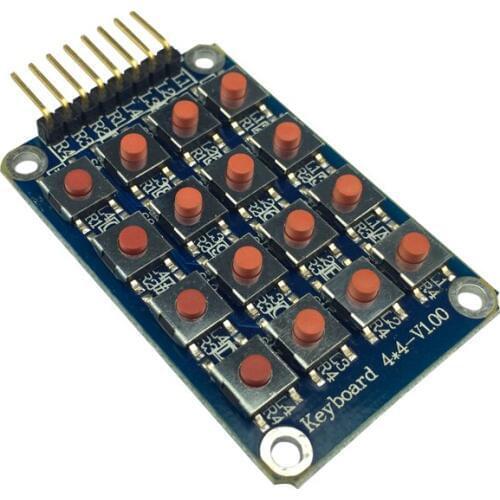 Wholesale 16 Button Raspberry Pi 3 Push Button Board Driver Button Module For Orange pi PC for DIY STM32 AVR ARM