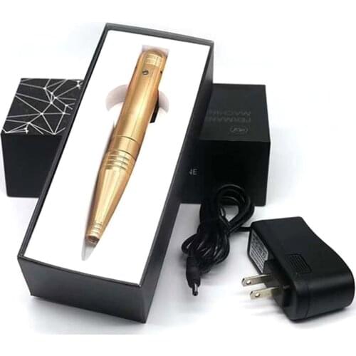 Professional Wireless Permanent Makeup Machine Pen Beauty Cartridge Eyebrow Lip Liner Tattoo Machine Micropigmentation Device
