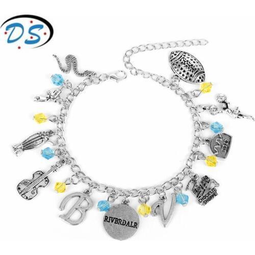 RIVERDALE Charms Bracelets for Women Stylish Pendants Bracelet&Bangle Beads Wristbands Jewelry