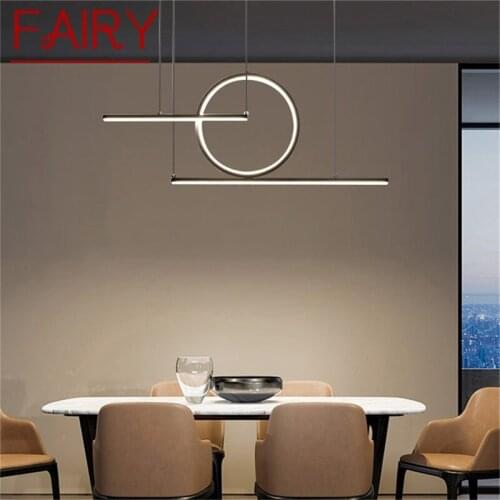 FAIRY Nordic Pendant Lights Gold Contemporary Creative Decoration LED Fixture For Home Living Room
