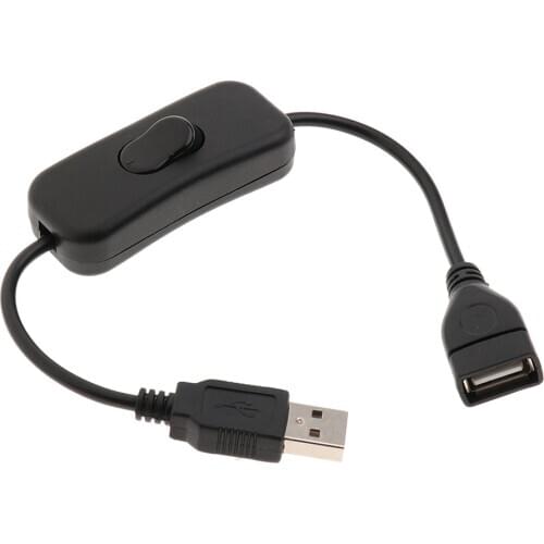USB Cable Power Control On Off Toggle For USB Desk Light /Fans
