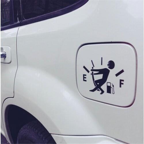 Car Funny refueling decals for Suzuki SX4 SWIFT Alto Liane Grand Vitara Jimny S-cross Splash Kizashi