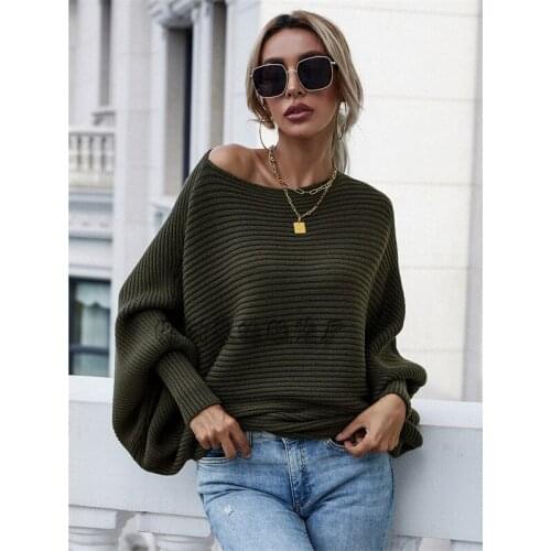Autumn Woman Sweater Fashion European Style Knit Jumper Fall 2020 Womens Winter Sweaters Female Pullover