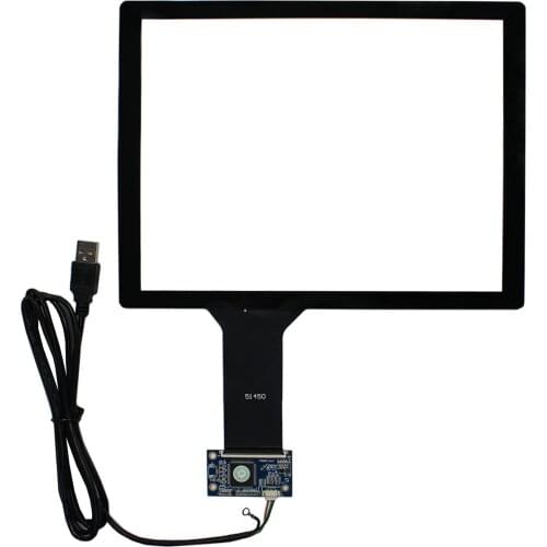 10.4" Capacitive Touch Screen+USB Controller For 800x600 1024x768 4:3 LCD Screen