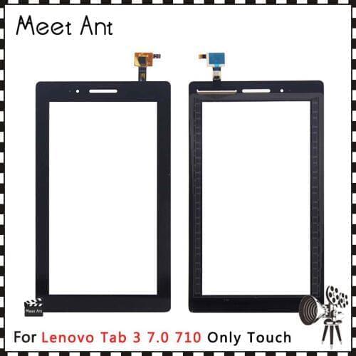 10Pcs 7.0 For Lenovo Tab 3 7.0 710 Essential Tab3 TB3 710F 710L 710i Touch Screen Digitizer Sensor Front Outer Glass Lens Panel