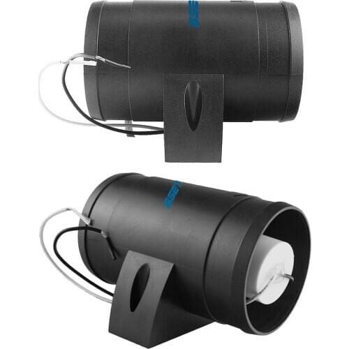 2x 12V 12V Inline Marine Cabin Bilge 76mm Boat Air Extractor Fan