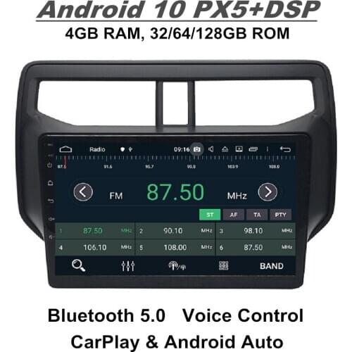 4gb+128gb DSP 9" Android 10 Car Radio DVD GPS Navigation Bluetooth 5.0 WIFI for Toyota Rush 2018 2019 Multimedia Player
