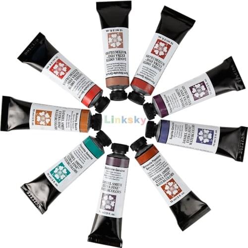 Daniel Smith Minerals Pigment artists paints,Classic Watercolors of Unsurpassed Purity and Permanence,Professional Art supplies