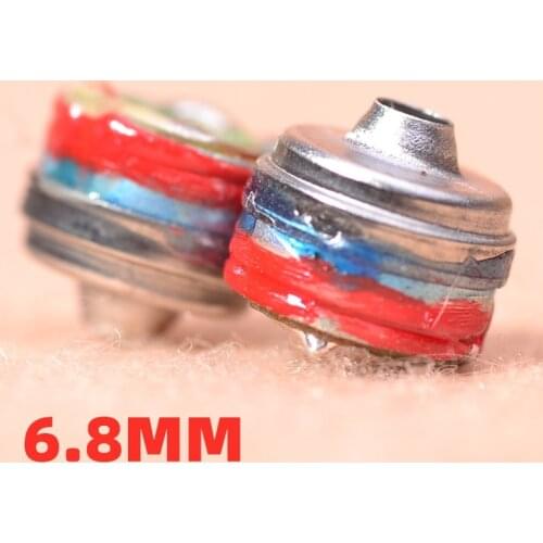 7mm Speaker Unit In Ear Earphones Driver for IE800 DIY Dual Dynamic Speaker unit with Tuning Hole 10pcs