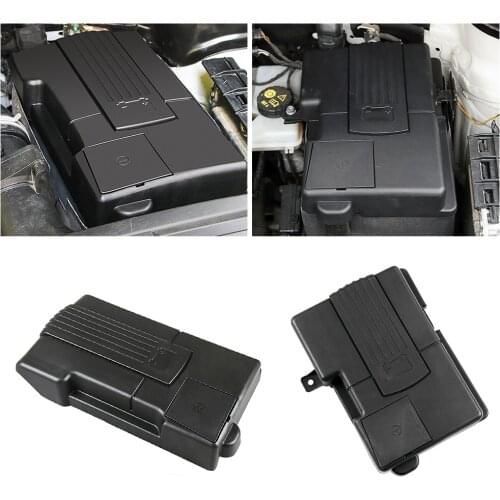 For Volkswagen VW T-ROC Troc 2017-2021 Car Engine Battery Protection Cap Dustproof Cover Positive Negative Anode Rustproof Shell
