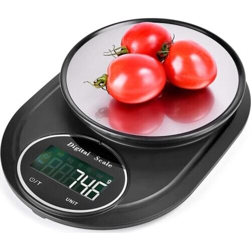 Food Scale,Digital Kitchen Scale Wight Grams and Oz-0.1g/0.001oz For Baking,Cooking with LCD Display Electronic Scales