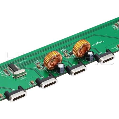 Electronics 16ports usb magnetic connector hub pcb printed circuit board manufacturers