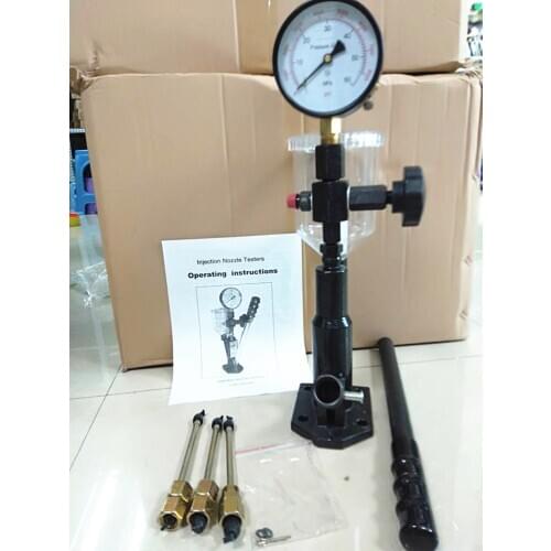S70H Common rail diesel Injector nozzle validator fuel nozzle Injector tester good quality,Manual diesel booster pump
