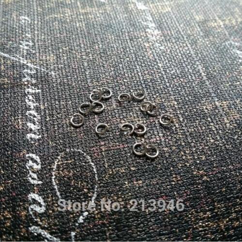 4MM 2000Pcs/pack Stainless Steel Jump Rings & Split Rings Jewelry Findings & Accessories