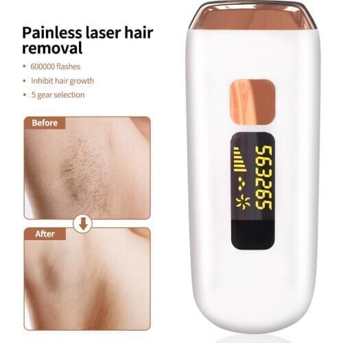 500000 Flash Permanent IPL Laser Hair Removal Machine Mini 3 in 1 Photoepilator Bikini Hair Removal Laser Epilator For Women