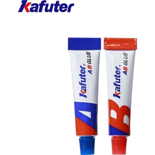 New Kafuter AB Glue A+B Liquid Strong Super Adhesive Cyanoacrylate Epoxy Glue For Metal Plastic Wood Crystal Glass Jewellery
