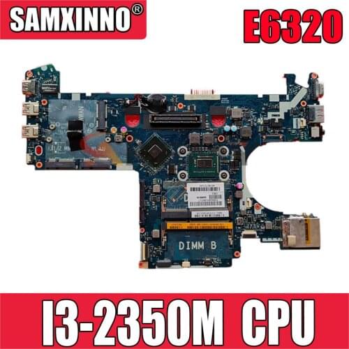 Original Laptop motherboard For DELL Latitude E6230 Core I3-2350M Mainboard CN-0FTRC0 0FTRC0 QAM00 LA-7731P SR0DQ SLJ8A