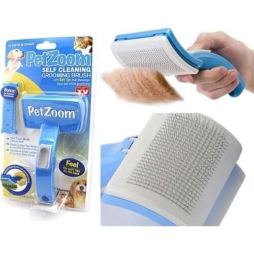 Petzoom Cat Dog Comb & Feather Cutting Tool