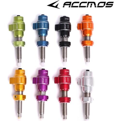 Decut ZX229 ALUMINUM ALLOY Archery Cushion Plunger Micro-Click Spring Tension Plunger For Recurve Bow Accessories