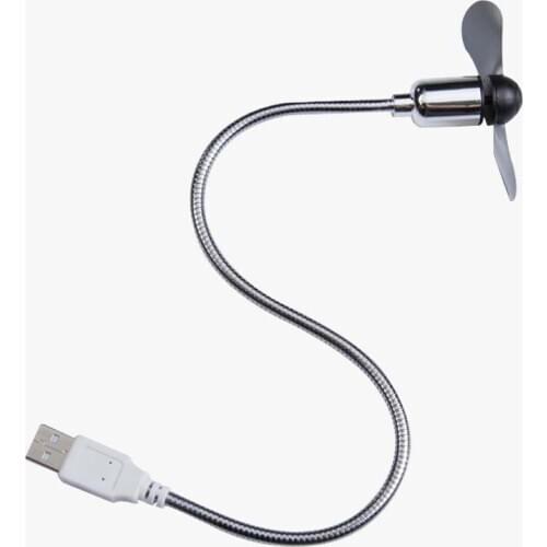 Portable Mini USB Fan Flexible USB Cooling Cooler Plug and Play For Notebook Laptop PC 7.5cm*37cm