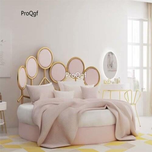 Prodgf 1 Set Nordic designer like ins Bedroom Bed No Mattress