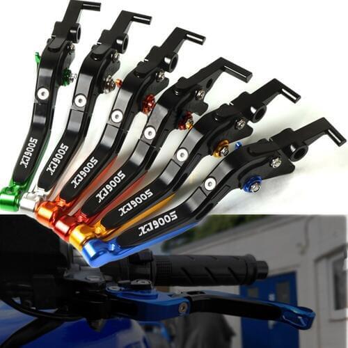 Motorcycle Handlebar Grips Adjustable Folding Brake Clutch Levers For YAMAHA XJ900S 1995 1996 1997 1998 1999 2000 2001 2002 2003