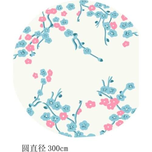 Wool Large size Brand carpets for parlor living room bedroom Parlor floral Mat Rugs Decoration floor rug Floral carpets