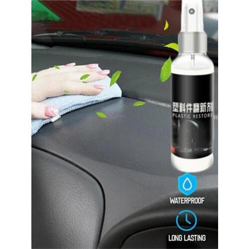 Automobile Wheels Rust Remover Interior Maintenance Agent Car Plastic Parts Refurbish Agent Plastics Coating Fluid Dash Board