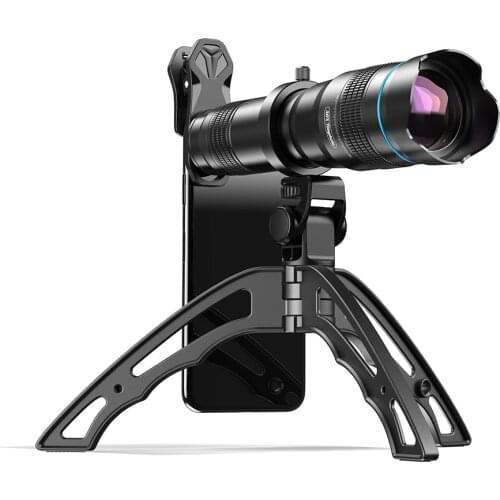 APEXEL Telephoto Lens Series HD 36X 60X Phone Camera Zoom Monocular Telescope Lenses + SelfieTripod With Remote For Smartphones