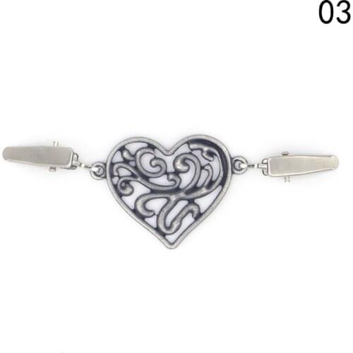 Women Scarf Clasps Shirt Collar Men Duck Clip Charm Accessories Women Fashion Cardigan Sweater Blouse Pin Shawl Brooch Clips