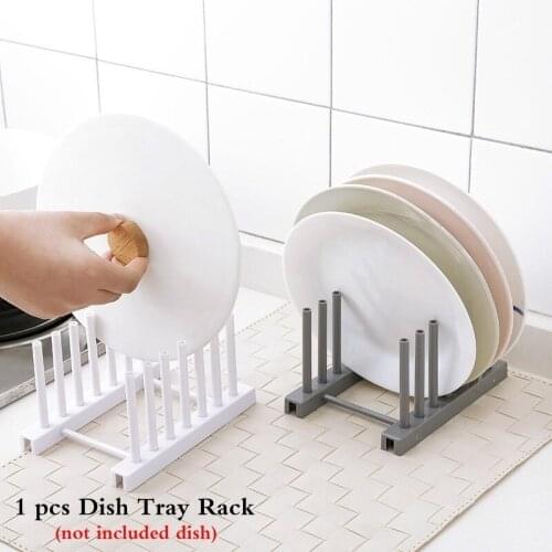 1 Pcs Kitchen Organizer Pot Lid Rack Spoon Plate Holder Shelf Cooking Dish Tray Rack Stand Kitchen Accessories Home Storage