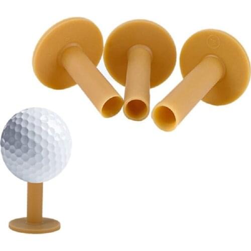 10 Pcs Rubber Golf Tees for Training Practice Home Driving Ranges Mats 11 Specifications 35/42/45/50/54/60/65/70/75/80/83mm
