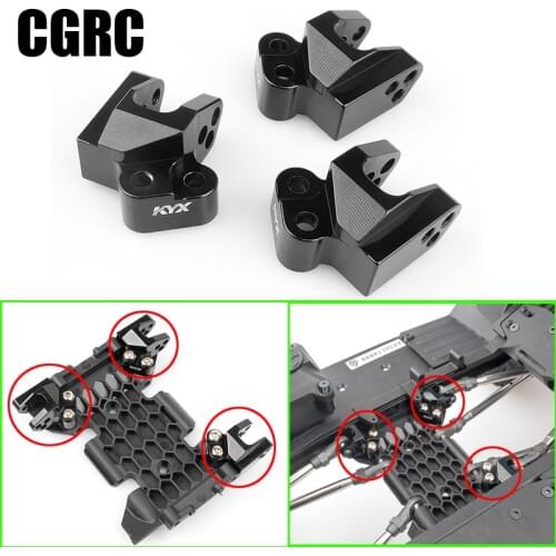 3 Pcs Aluminum Alloy Fixed Code Installation Code Set for Axial Scx10 Iii AX103007 RC Model Car Upgrade Parts