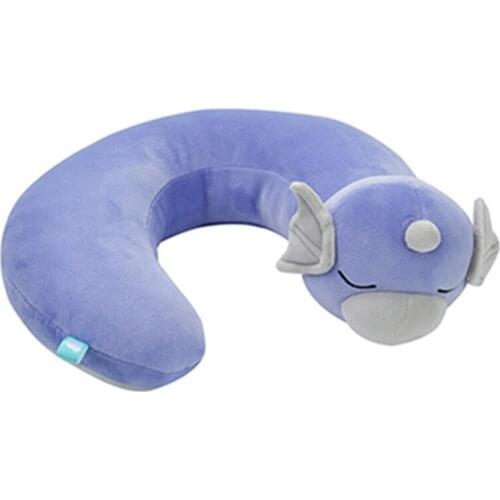 34cm Anime Dratini Dragonair U shape pillow Cushion Plush Toys Soft Stuffed Animals Doll Gifts For Kids