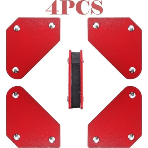 4PCS/Set Magnetic Welding Holders Triangle Soldering Welding Positioner Fixture Ferrite Auxiliary Locator Toolsl