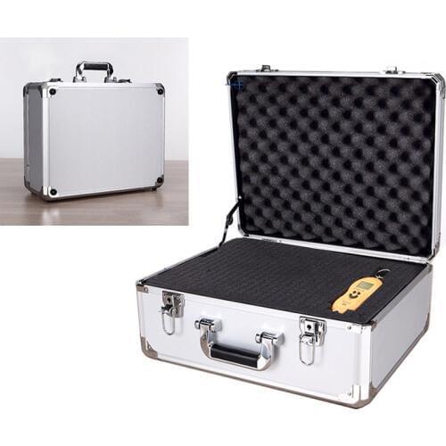 450*360*200mm Portable Safety Equipment Instrument Case Suitcase Aluminum Tool Box Impact Resistant Toolbox Tool Case with Foam