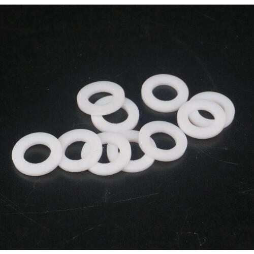 50 PCS 18x8x2mm PTFE Flat Washer Gasket Spacer Sealing For M20x1.5mm Metric Pressure Gage