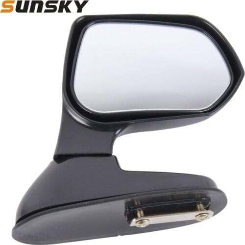 Car Side Mirror Universal 360 Degree Rotatable Right Side Assistant Mirror for Auto Car