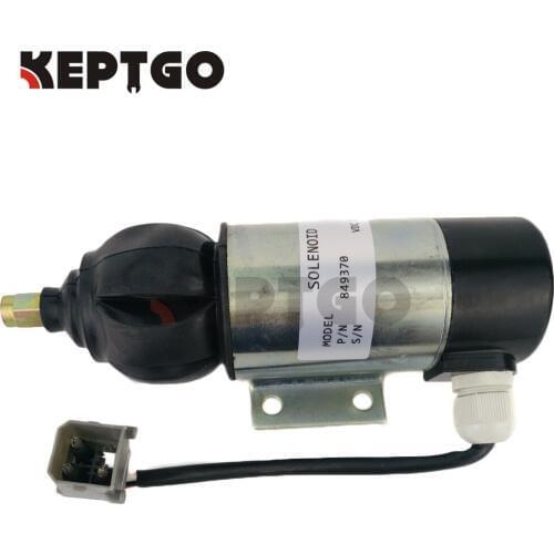 Fuel Shutdown Solenoid Valve 849370, 859079, 872826, 12V For Perkins 2006,3008,3012 Series