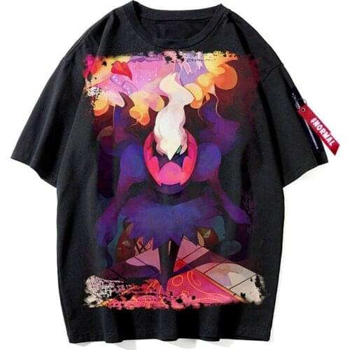 Pokemon T-shirt Summer New Short-sleeve Street Trend Clothing Pure Cotton Loose Short Sleeves Suitable for Sports
