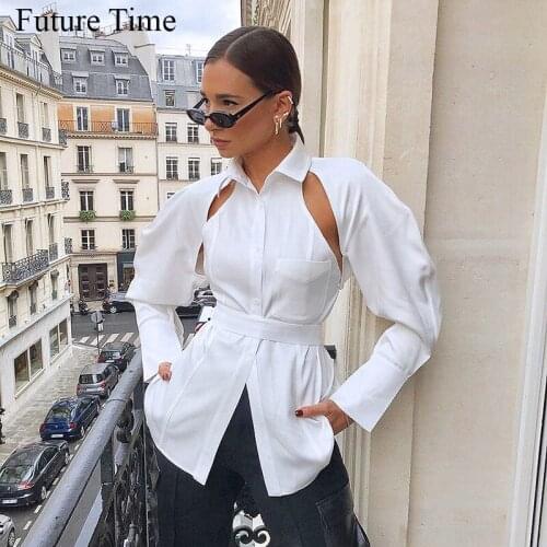 Блузки на пуговицах Future Time China At AliExpress