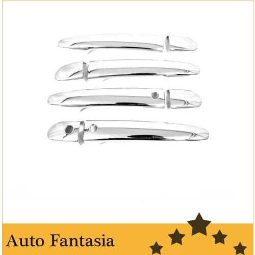 Flexible chrome trim Chrome Door Handle Cover with Keyless Access for Mazda 6 / Atenza 09-12 -Free Shipping