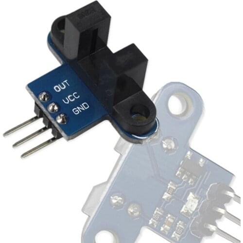 IR Infrared Slotted Optical Speed Measuring Sensor Detection Optocoupler Module For Motor Test