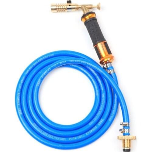 Electronic Ignition Liquefied Gas Welding Torch Kit With 2.5 Meters Hose Cooking Brazing Heating Lighting Tool