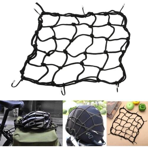Hot Network Storage Web tools bicycle motorcycle elastic cord hooks under the luggage rack 6 cargo net net free shipping