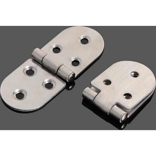 Stainless Steel Cabinet Door Semicircle Hinges Furniture Accessories