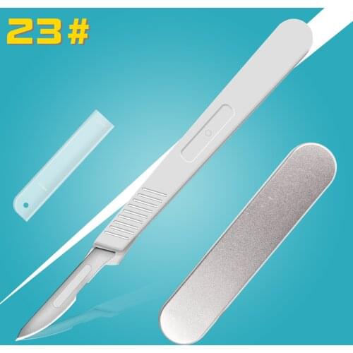 Scalpel Knife Blades Non-slip Cutter Engraving Craft Knive Blade For PCB Repair DIY Stationery Utility Knifes Cutting Supplie