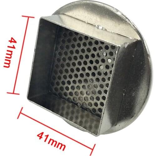 1PCS 41*41mm BGA Nozzle With Mesh Hot Air Gun Accessories SMD Desoldering Station For A Variety Of Hot Air Rework Station
