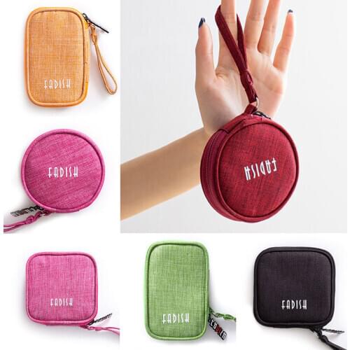 Cable Bag Organizer Wires Charger Digital USB Gadget Portable Electronic Earphone Case Zipper Storage Pouch Accessories Supplies