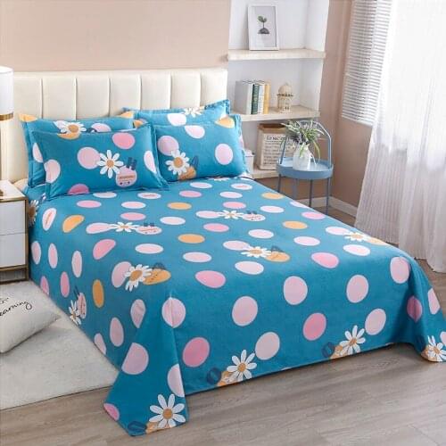 Thicker bed sheet, double bed, single bed, single parent skin sanding, four seasons general oversized bed sheet (no pillowcase)